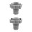 2Pièces Joint PVC Pour Drain Fixation Rapide Efficace 5