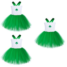 3Pièces Jupe Tulle Party Douce Multi Couleurs Décor Unique
