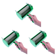 3Pièces Rouleaux Décoratifs Vert Motifs