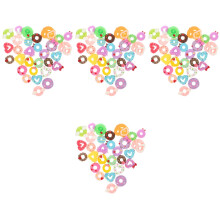 120Pièces Ornements Téléphone DIY Mini Donut Créatifs Et Colorés