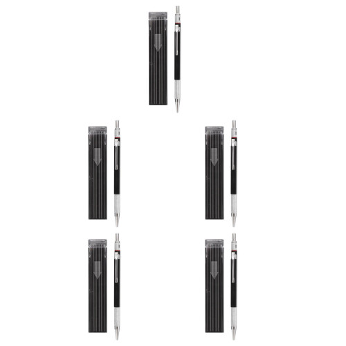 5Ensembles Stylos Mécaniques Design Ergonomique Varié