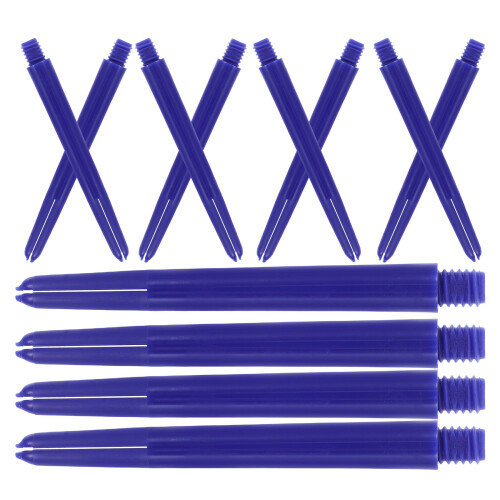 40Pcs Dark Blue Threaded Nylon Dart Stems Replacement Shafts Kit 2