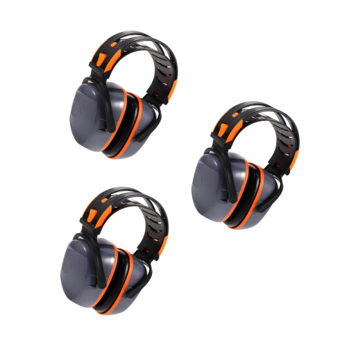 3Pièces Cache-Oreilles Anti-Bruit ABS Pour Atelier Protection Auditve