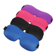 8Pièces Masques Oculaires Adultes 3D Respirants Couleurs Variées