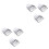 6Pièces Accessoire Apiculture Clip Argenté Durable Pour 1