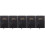 5Pcs Convenient Black Paper Note Books Portable Planner Notepad 10