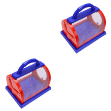 2Ensembles Cage De Stockage Kids Pince Et Loupe - Filet Rigide