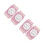 2Paires Genoux Bébé Éponge Élastique Rose Résistant 1