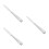 3Pcs Silver Adaptive Utensils for Elderly Grip Stainless Steel Durable 6