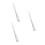 3Pcs Silver Adaptive Utensils for Elderly Grip Stainless Steel Durable 7