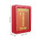 2Pcs Red Outdoor Key Lock Box Wall Mount Fire Safety Storage 11