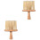 2Pièces Brosse Khaki Multidusage Nettoyage Clavier Et Machine 1