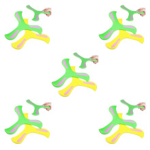 10Pièces Boomerang Enfants Eva Colorés Pour Sports