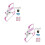 2Sets Manual Pink for Kids Durable Plastic Summer Toy 11