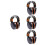 4Pcs Durable Noise Reduction Ear Protectors for Workshop Use ABS 6