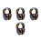 4Pcs Durable Noise Reduction Ear Protectors for Workshop Use ABS 7