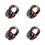 4Pcs Durable Noise Reduction Ear Protectors for Workshop Use ABS 8