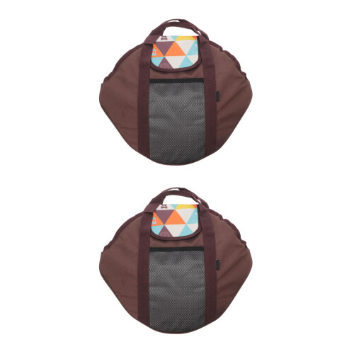 2Pièces Camping Portable Rembourré Durable