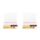 2Pièces Ensemble DIY Perles En Pâte Polymère Stackable 6
