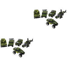 10Pièces Mini Jouet Enfant Vert Durable Et Réaliste