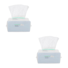 200Pièces Lingettes Jetables Coton Usage Humide