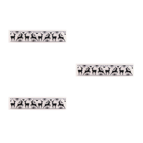 3Pcs Black Embossing Dies for Making DIY Paper Crafts Durable Stencils 1