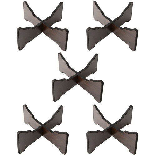 5Pièces Support Bois Pour Tongue Drum Stable Et Portable
