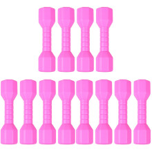 12Pièces Dumbbells Plastique Rose Pour Exercices Et Loisirs Enfants