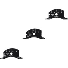 3Pièces Accessoire De Violin Noir Pont Multifonctionnel Durable