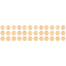 36Pièces Cartes Mensuelles Bébé Bois Kaki Accessoires Nouvelle-Née