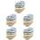 5Sets Bright Plastic Baby Bath Stackable Cups Educational Toddler Toys 8