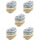 5Sets Bright Plastic Baby Bath Stackable Cups Educational Toddler Toys 10