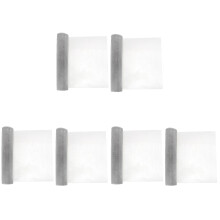 6Pièces Plaques Tissée Inoxidables Usage