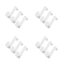 12Pièces Crochet Salle De Bain Multiusage Percage