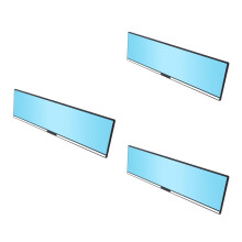 3Pièces Rétroviseurs Ciel-Bleu Angle Large Antibuée