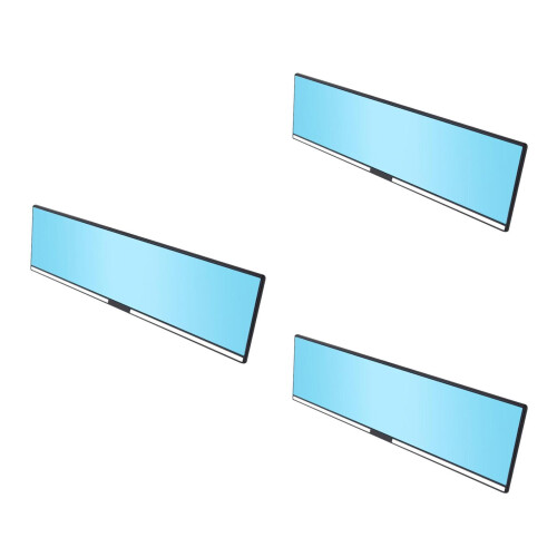 3Pièces Rétroviseurs Ciel-Bleu Angle Large Antibuée