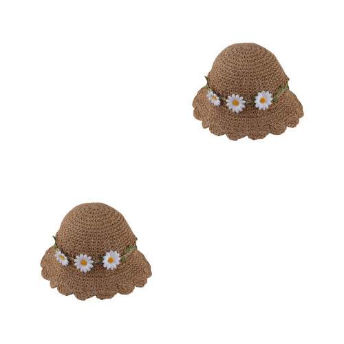 2Pièces Chapeaux Large Et Protège 1