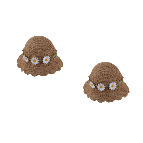2Pièces Chapeaux Large Et Protège 2