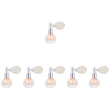 6Pièces Spray Poudre Scintillante Highlighter Corps