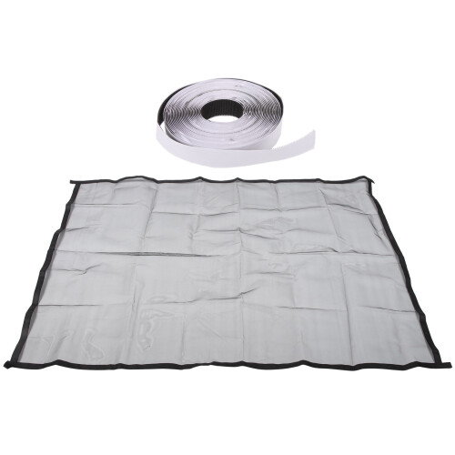 3Sets Black Nylon Mesh Screen Window for Easy Cleaning and Replacement 2