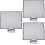 3Sets Black Nylon Mesh Screen Window for Easy Cleaning and Replacement 8