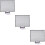 3Sets Black Nylon Mesh Screen Window for Easy Cleaning and Replacement 10