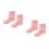 2Pièces Bébé Respirantes Rose Coton Doux 6