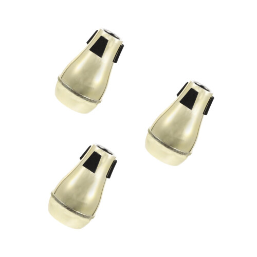 3Pièces Sourds Trombone ABS Accessoires Silencieux Durables