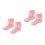 2Pièces Bébé Respirantes Rose Coton Doux 8