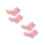 2Pièces Bébé Respirantes Rose Coton Doux 9
