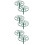 6Pcs Ppe Material Plants Support Stand Green Climbing 5