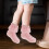 2Pièces Bébé Respirantes Rose Coton Doux 11