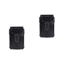 2Pièces Ventilateur Refroidisseur Pièce Portable Noir Silencieux Réglable