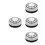 4Pièces Couvercles Fourche Aluminium Légers Protection Facile 1